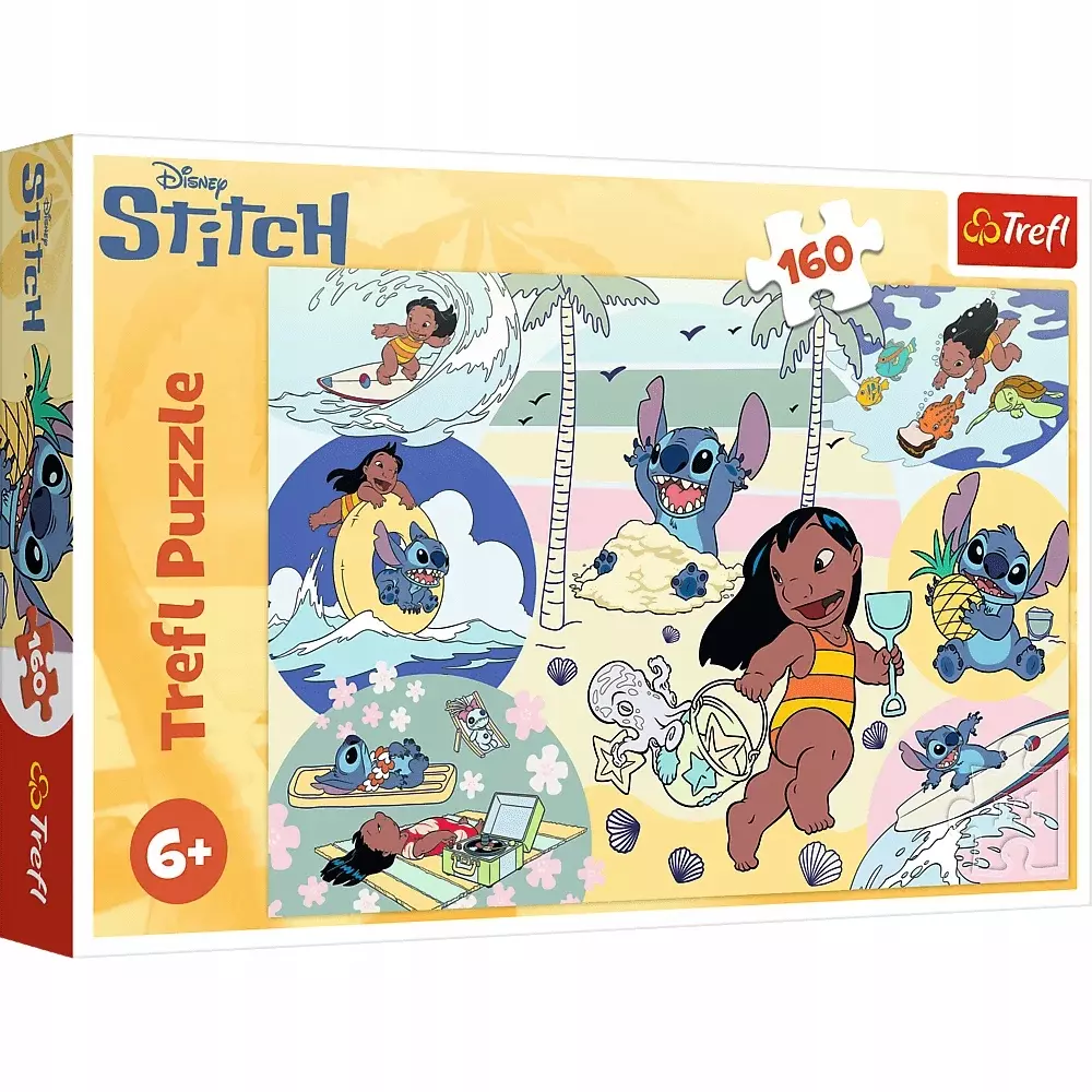 PUZZLE 160 Stitch rządzi /Disney Lilo_Stitch 15431 - Zabawki