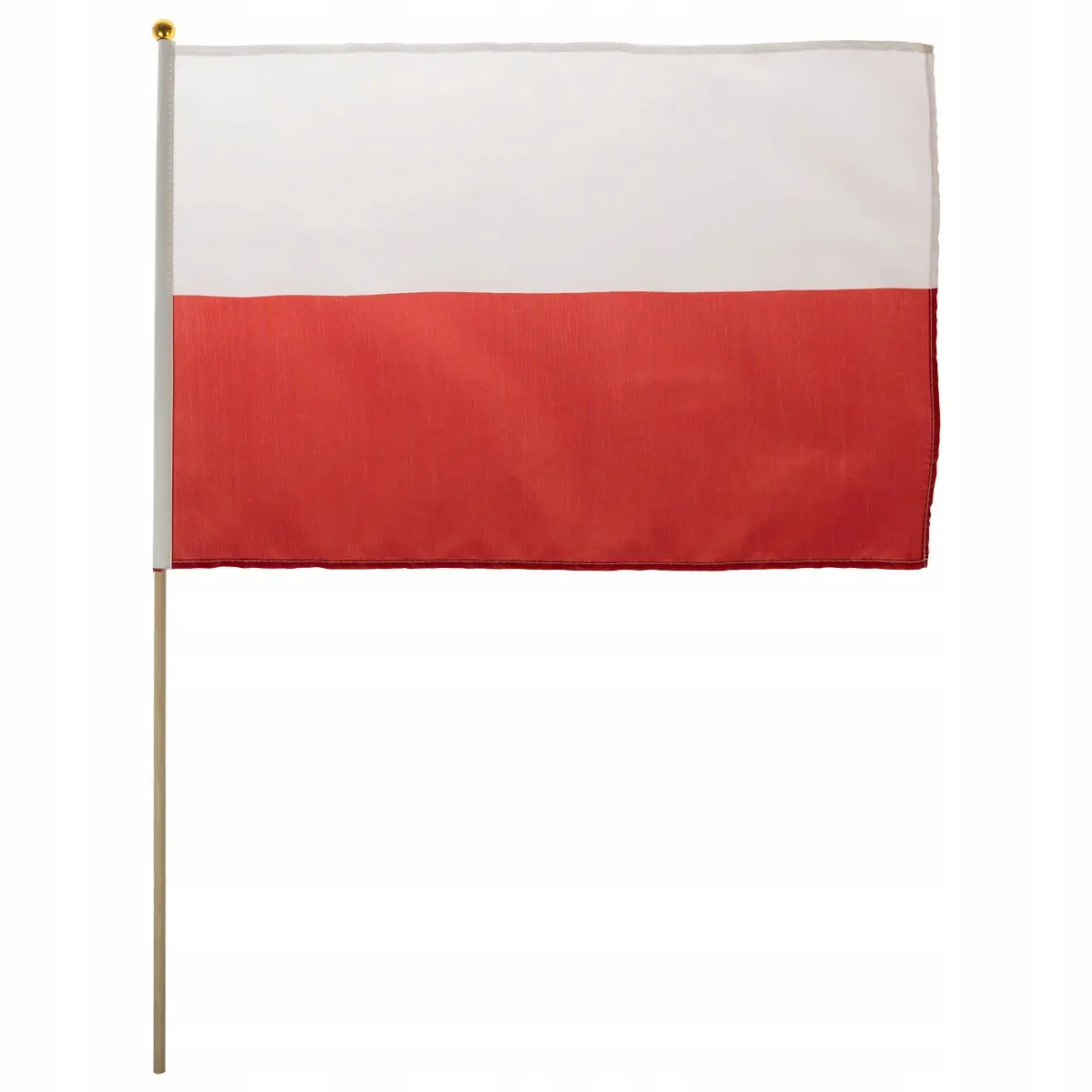 Flaga narodowa na patyku 50cm - Zabawki