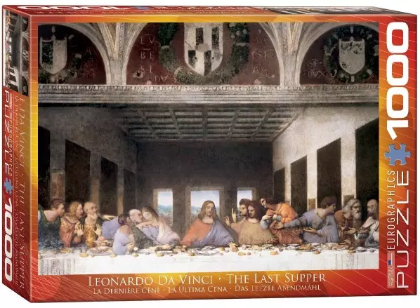 Puzzle 1000 elementów. Ostatnia wieczerza, Leonardo Da Vinci - Puzzle
