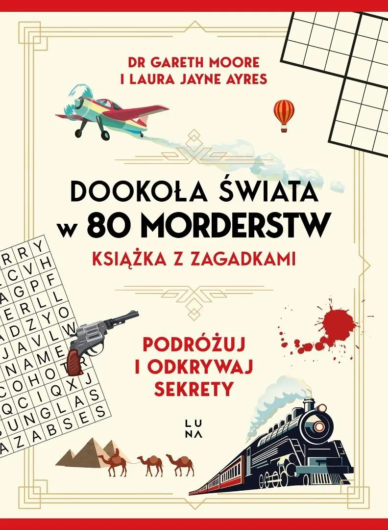 Dookoła świata w 80 morderstw - Książki