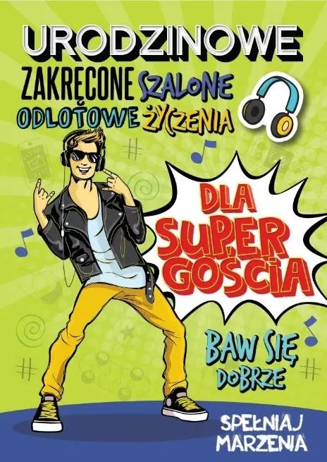 Karnet Bueno B6 + koperta wzór nr 06 Urodziny - Książki
