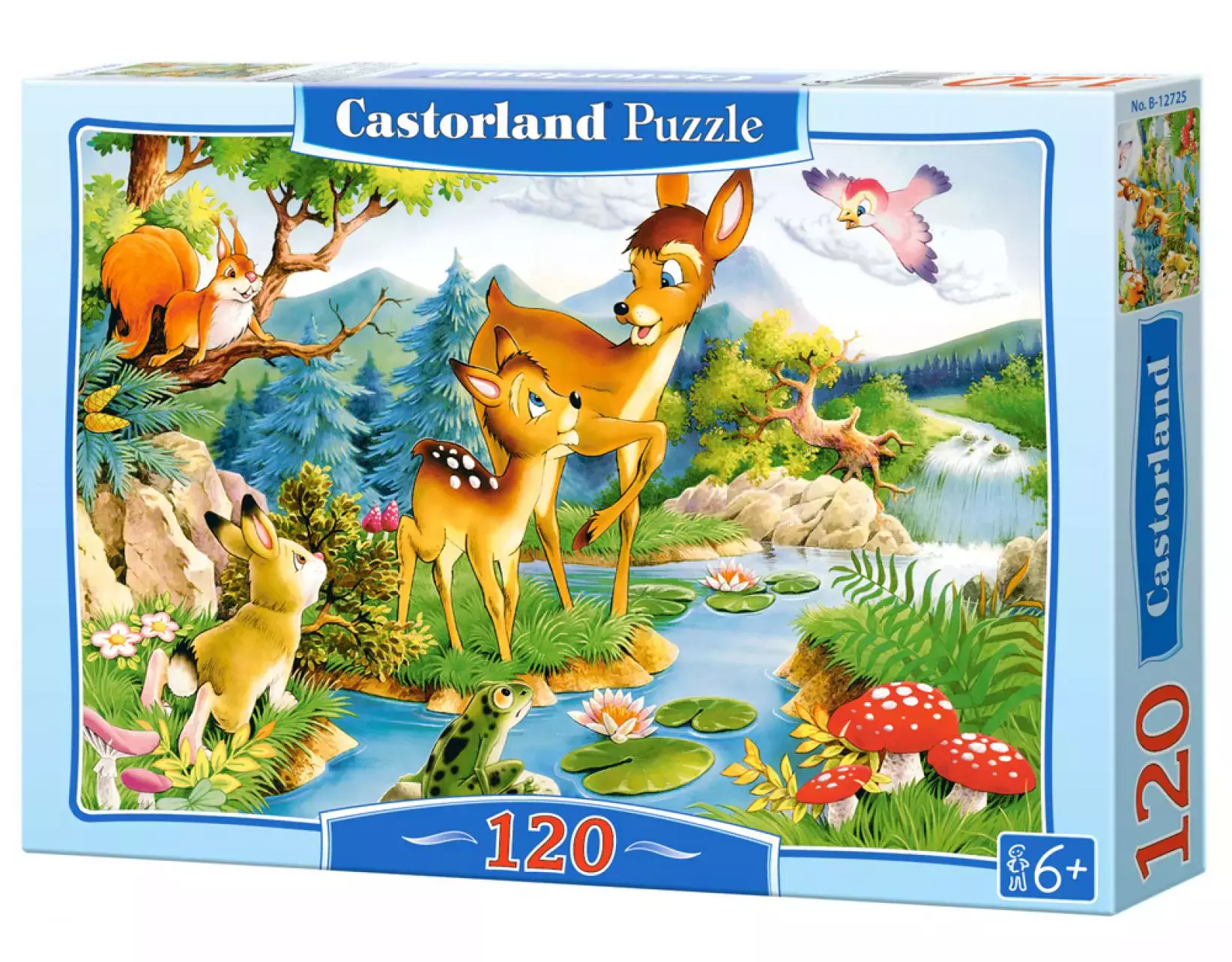 Puzzle 120 elementów. Bambi - Puzzle