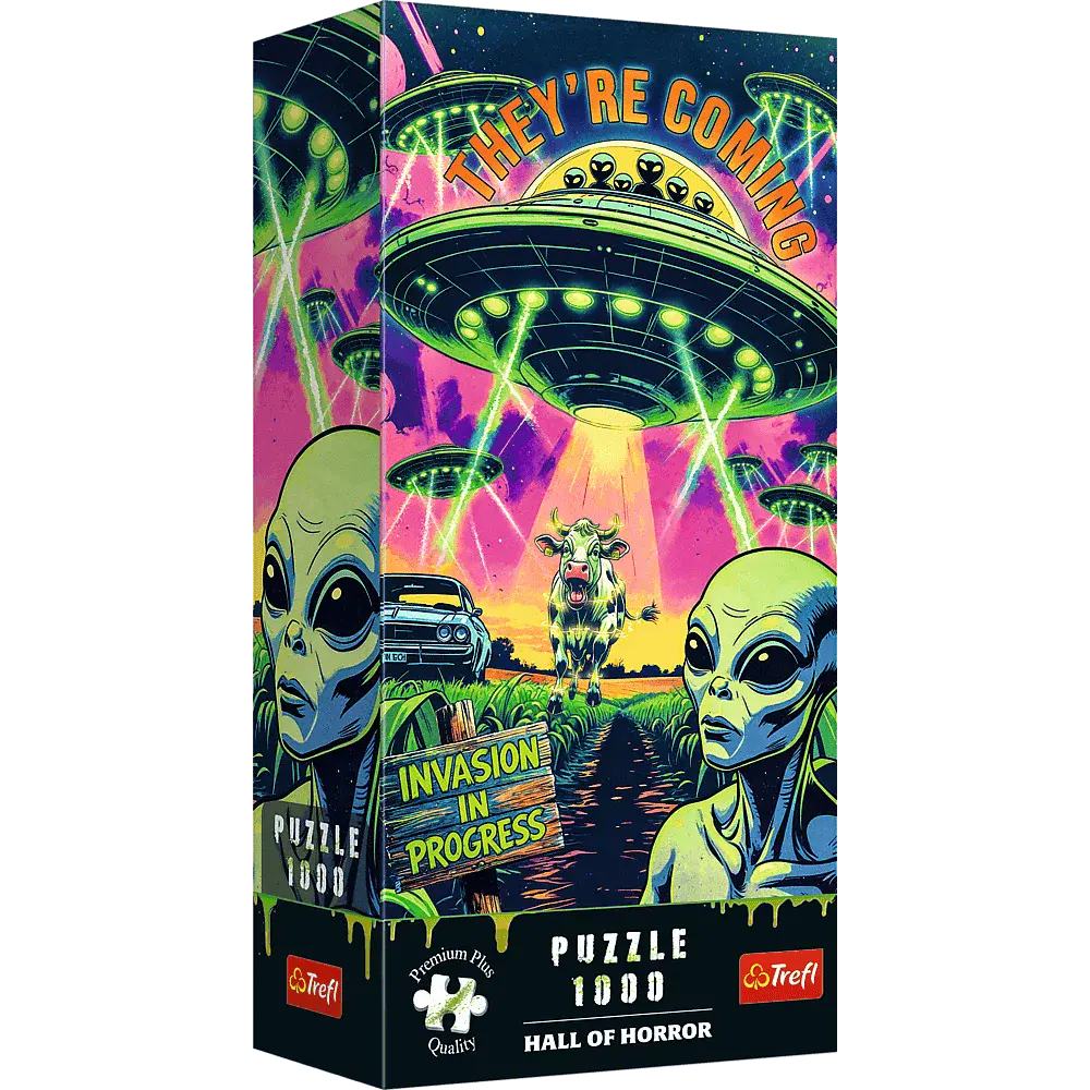 Puzzle Premium Plus Quality 1000 elementów. Hall of Horror. UFO - Puzzle