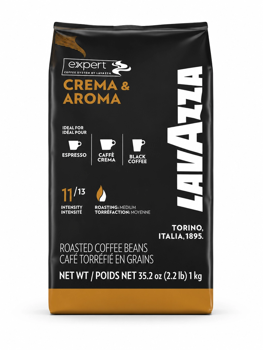 Kawa ziarnista Lavazza Crema e Aroma Expert, 1000 g - Papiernicze i szkolne