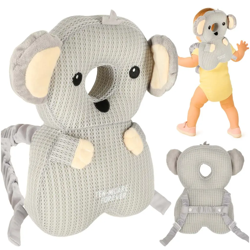 Ochrona głowy poduszka do nauki chodzenia plecak bezpieczeństwa przed upadkiem koala - Mama i dziecko