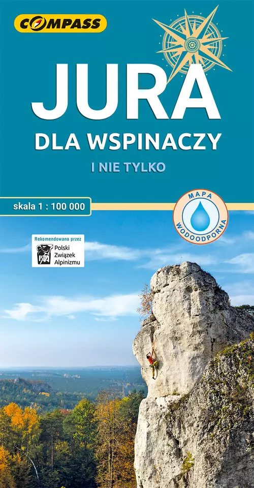 Jura dla wspinaczy wersja laminowana - Książki