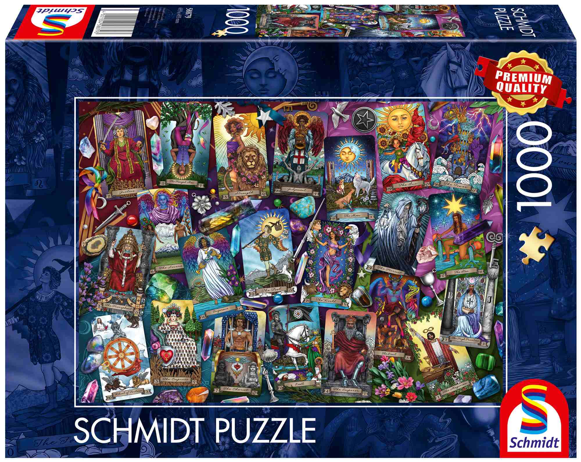 Puzzle 1000 PQ Karty Tarota 113686 - Puzzle