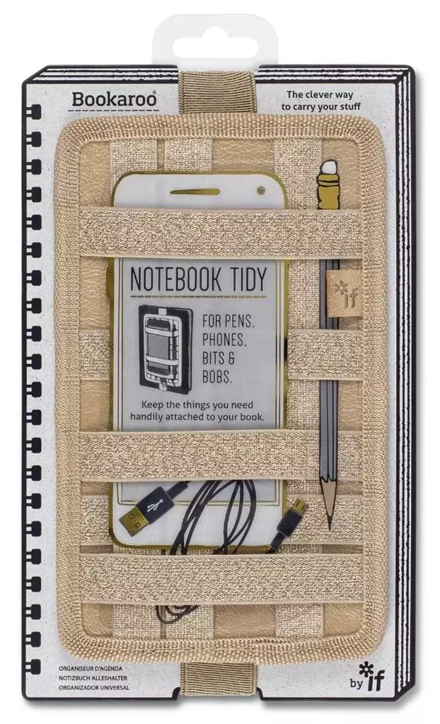 Bookaroo Notebook tidy - organizer na notes złoty - Zabawki