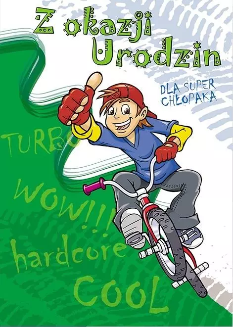 Karnet Young B6 + koperta nr 002 Urodziny - Książki