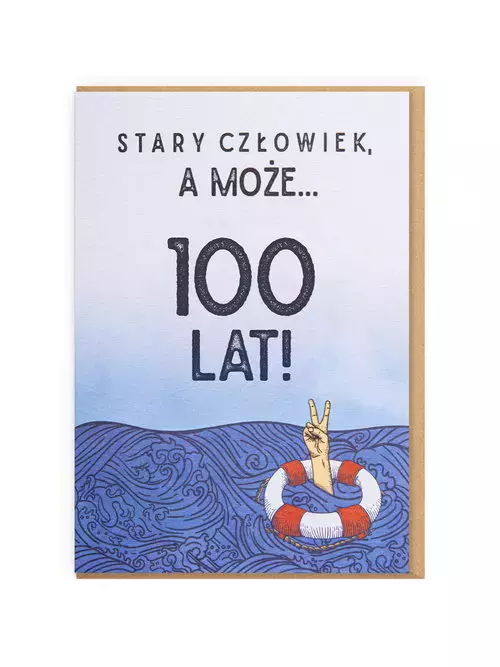 Kartka Morze 100 Lat - Papiernicze i szkolne