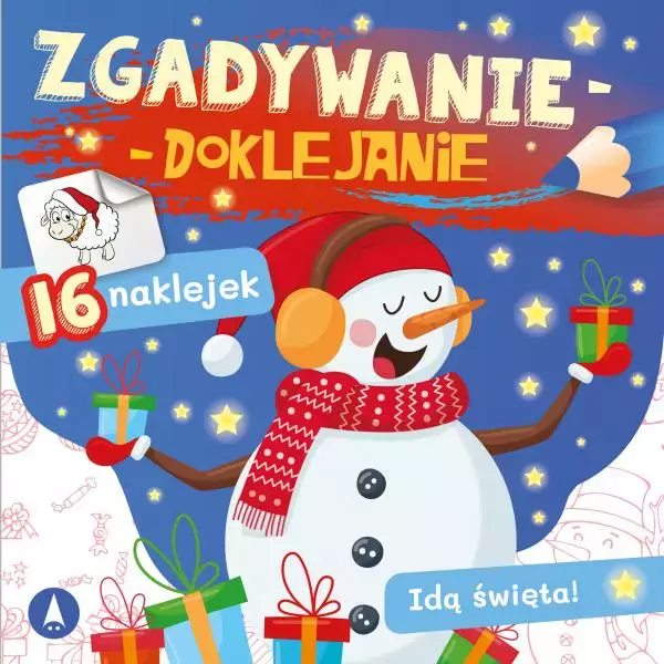 Zgadywanie-doklejanie. Idą święta - Książki