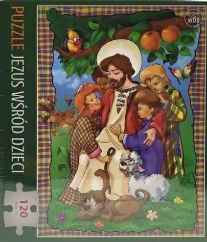 Puzzle 120 - Jezus wśród dzieci - Puzzle