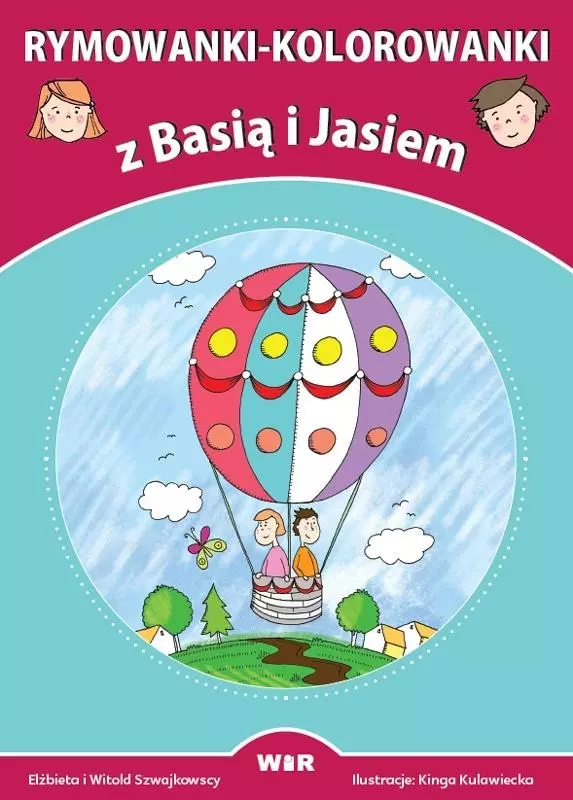 Rymowanki-kolorowanki z Basią i Jasiem - Książki