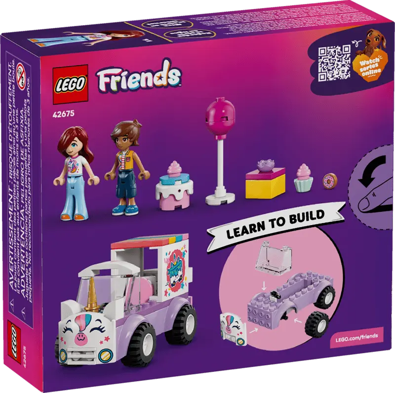 LEGO Friends Jednorożcowa dostawa tortu 42675 - Zabawki