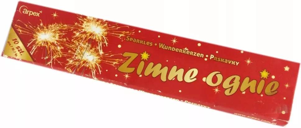 Zimne ognie Arpex 16 cm 10 szt. - Impreza
