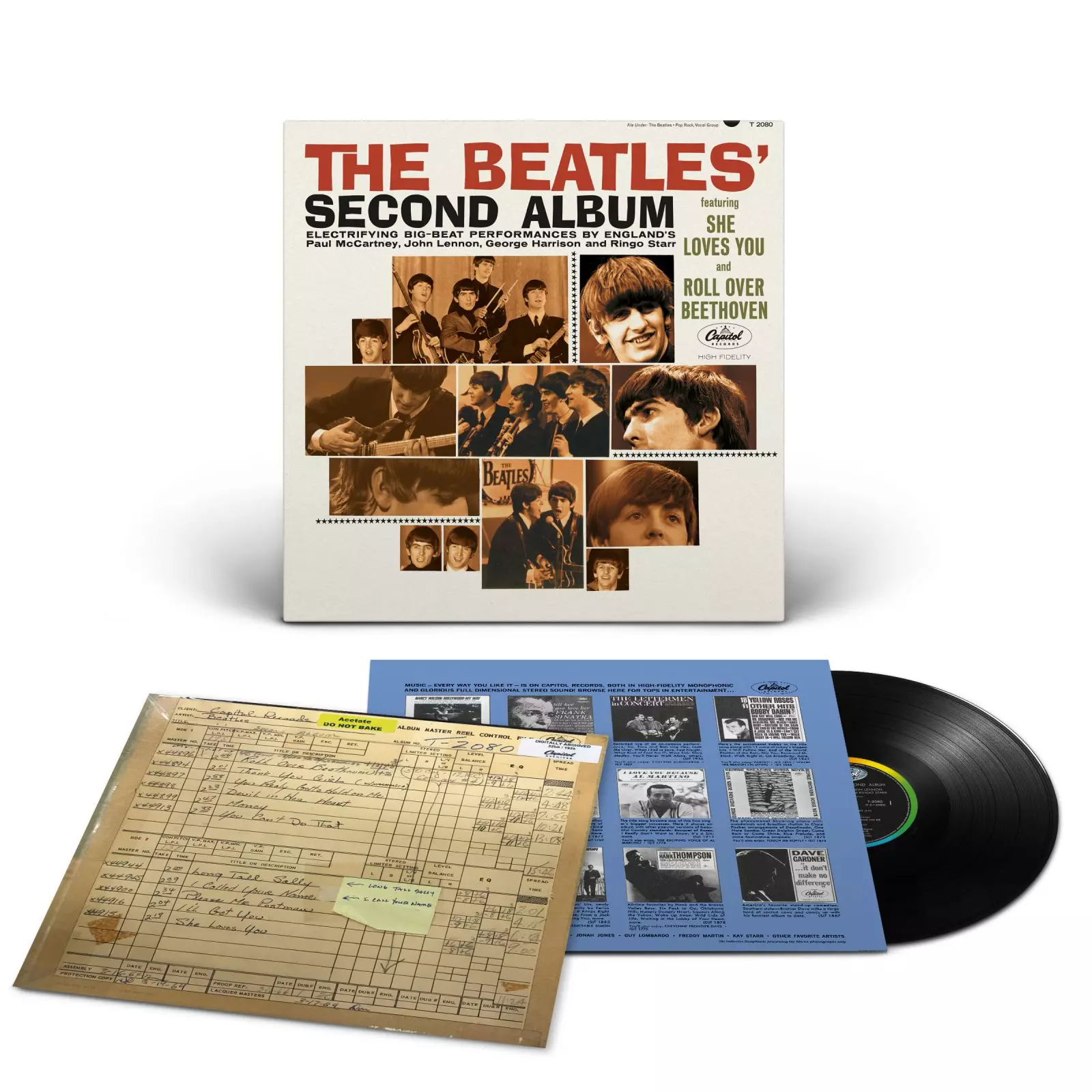 The Beatles' Second Album, Winyl - Muzyka