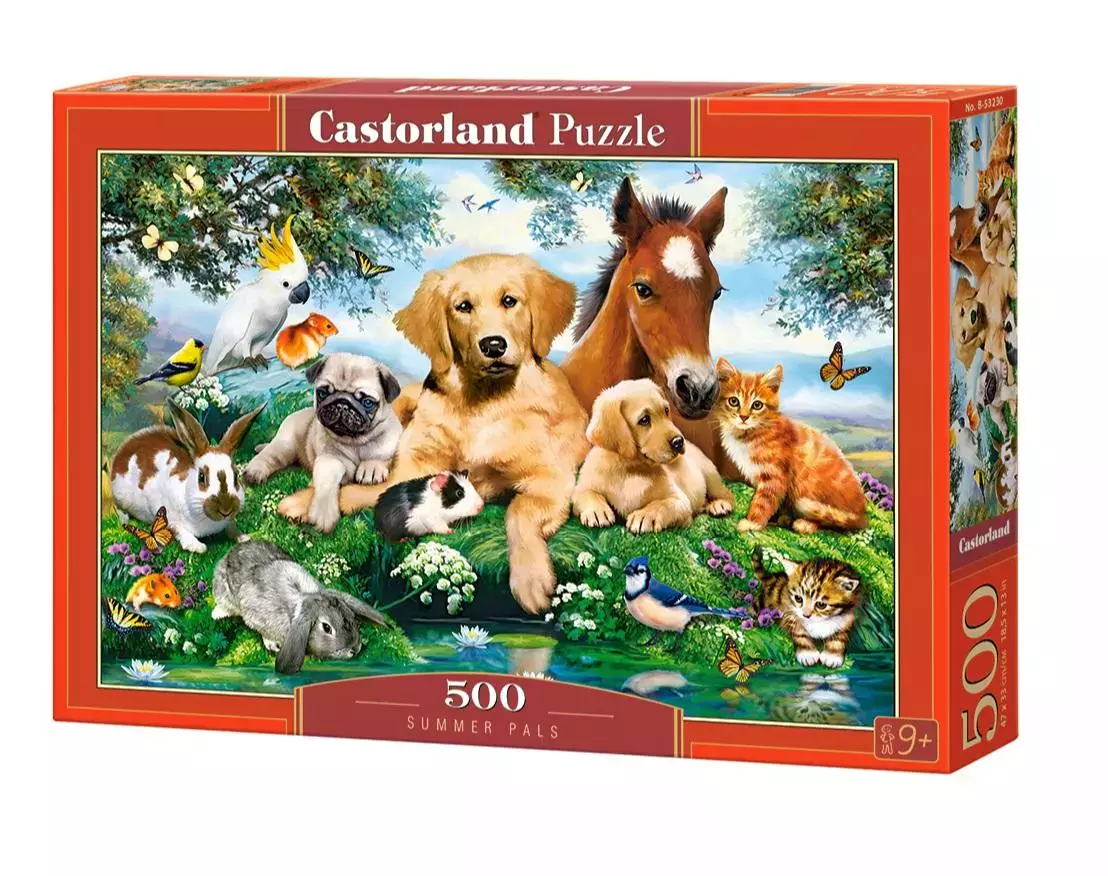 Puzzle 500 elementów. Summer Pals - Puzzle