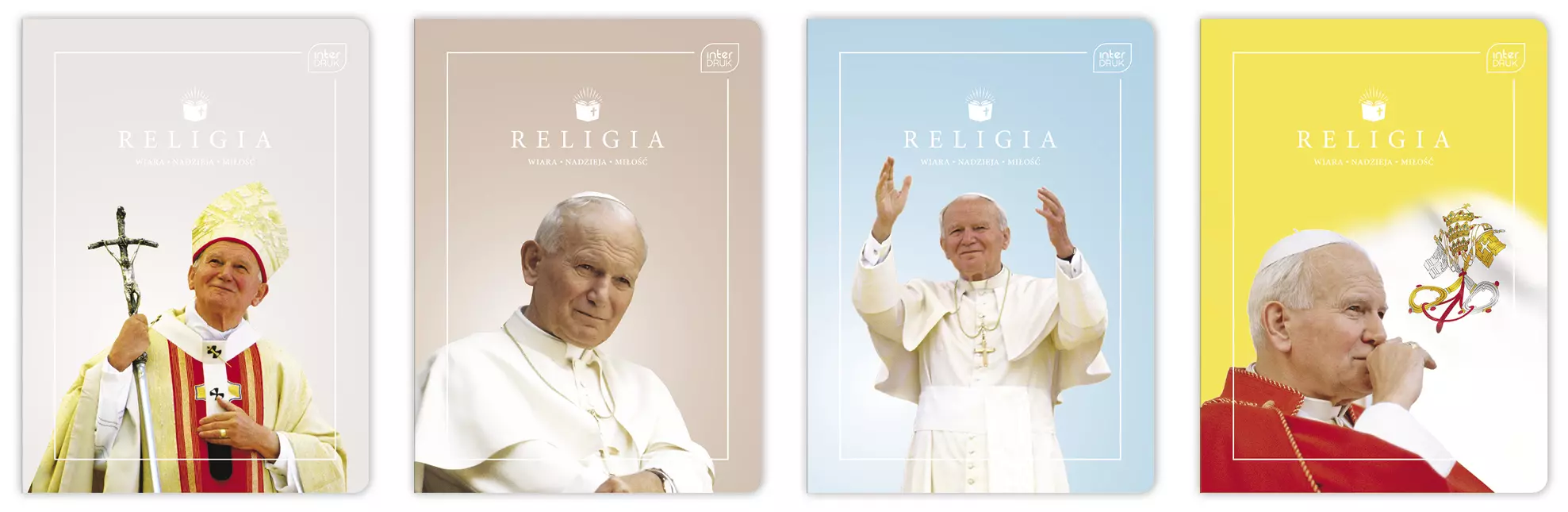 Zeszyt A5 60 kratka UV Religia JPII - Papiernicze i szkolne
