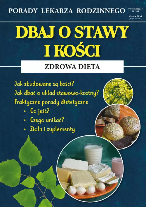 Dbaj o stawy i kości Zdrowa dieta - Książki