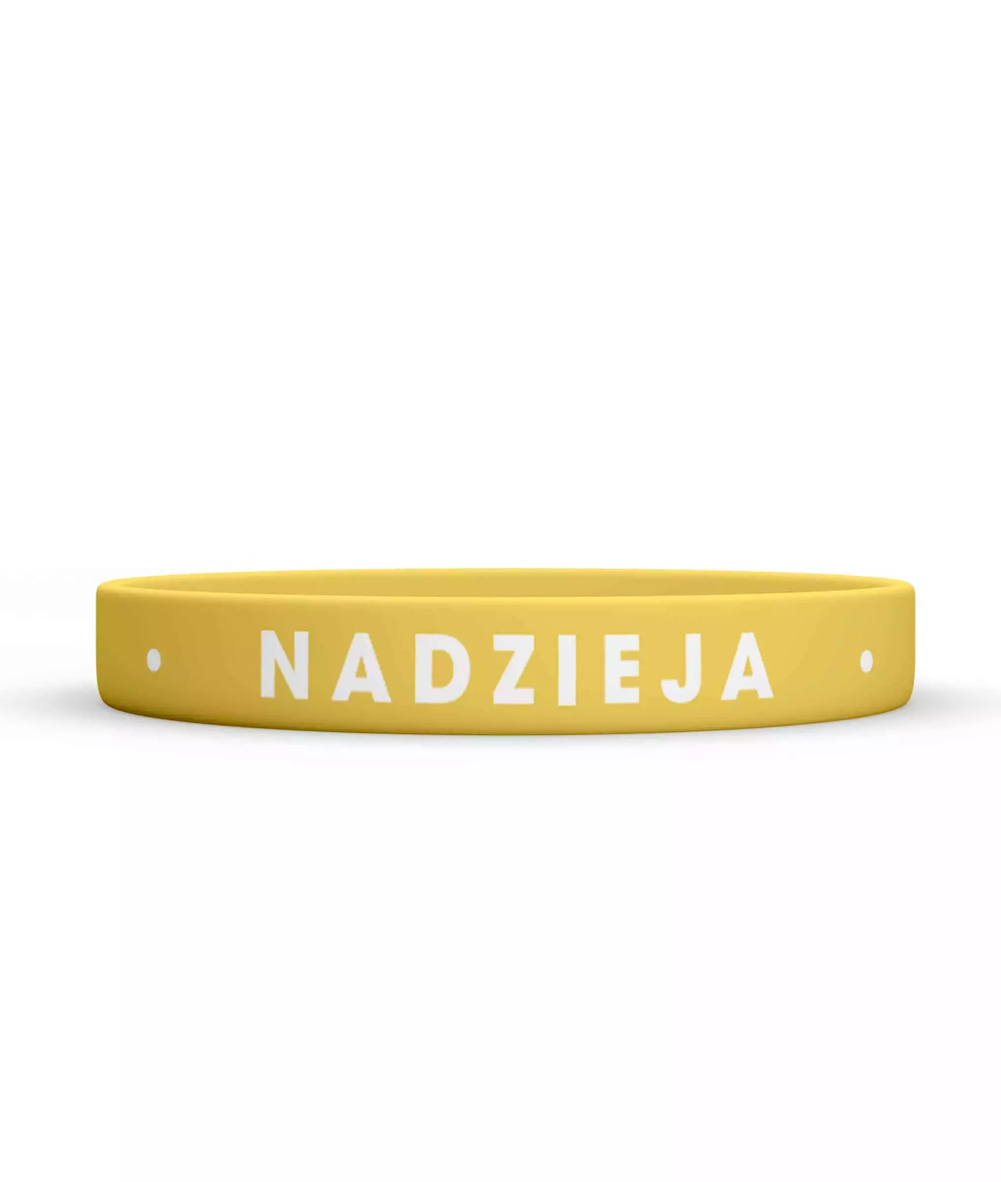 Opaska silikonowa. Nadzieja, żółta - Książki