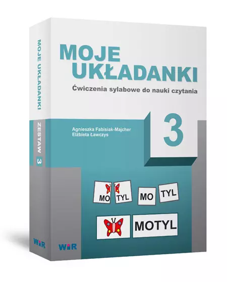Moje układanki 3. Ćwiczenia sylabowe do nauki czytania - Książki