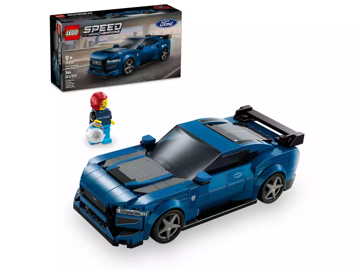 LEGO Speed Champions Sportowy Ford Mustang Dark Horse 76920 - Zabawki