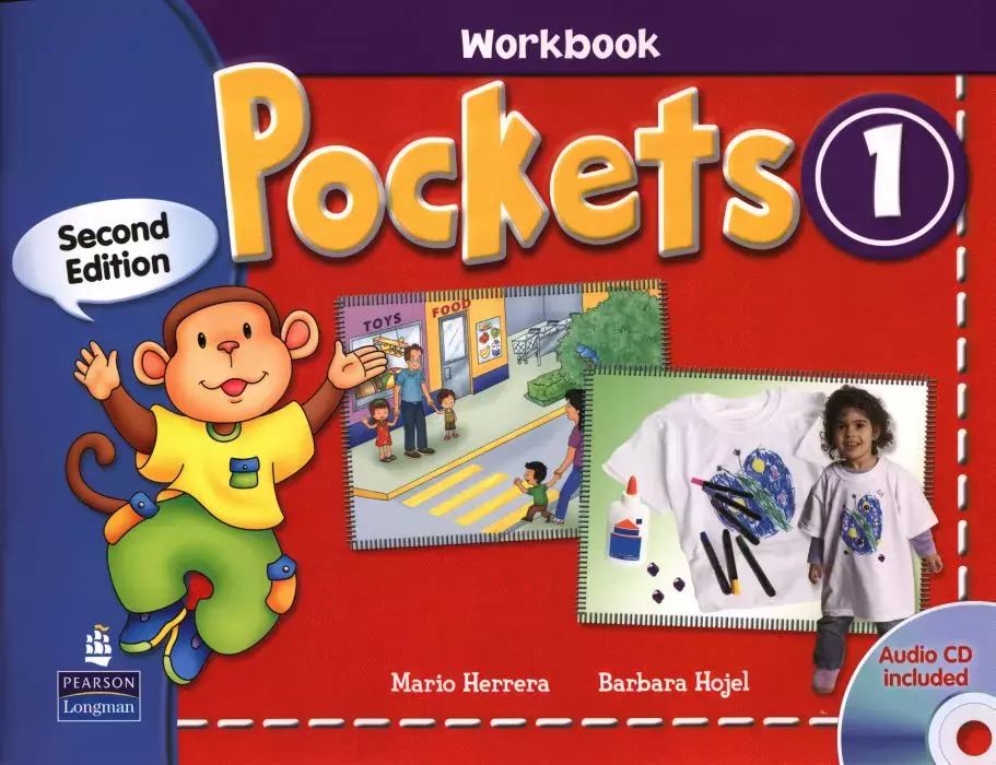 Pockets 1 WB +CD US - Książki