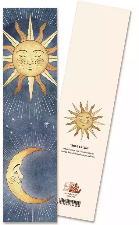 Zakładka do książki 9409 Sole e luna Słońce - Papiernicze i szkolne