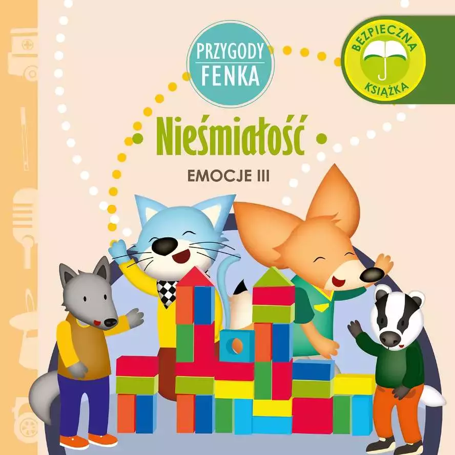 Nieśmiałość emocje przygody fenka - Książki