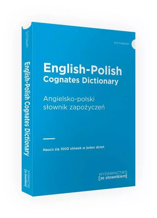 English Cognates Dictionary. Angielski słownik zapożyczeń - Książki