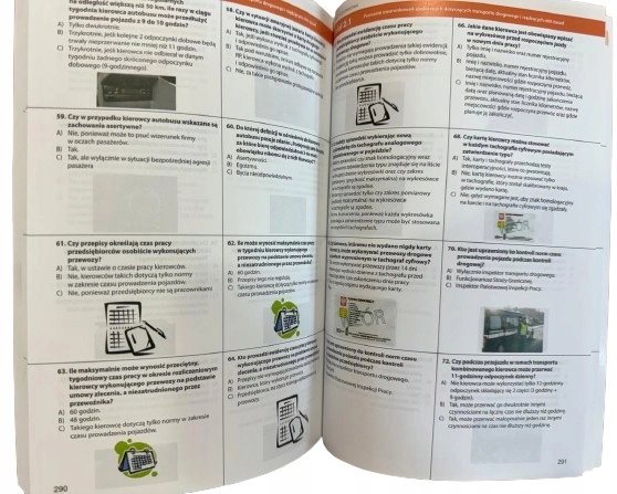 Niezbędnik kierowcy zawodowego + pytania testowe - Książki