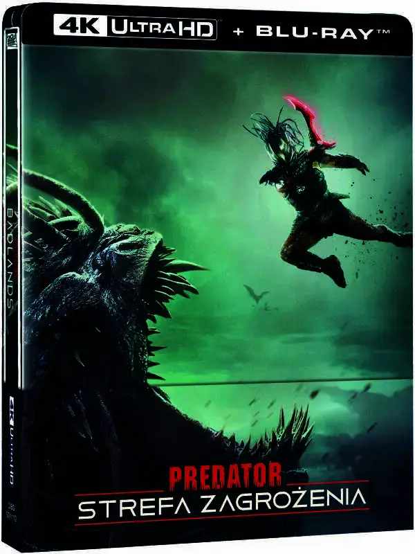 Predator. Strefa zagrożenia. Steelbook, 2 Blu-ray 4K - Filmy