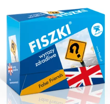 Fiszki - język angielski - Wyrazy zdradliwe - Książki