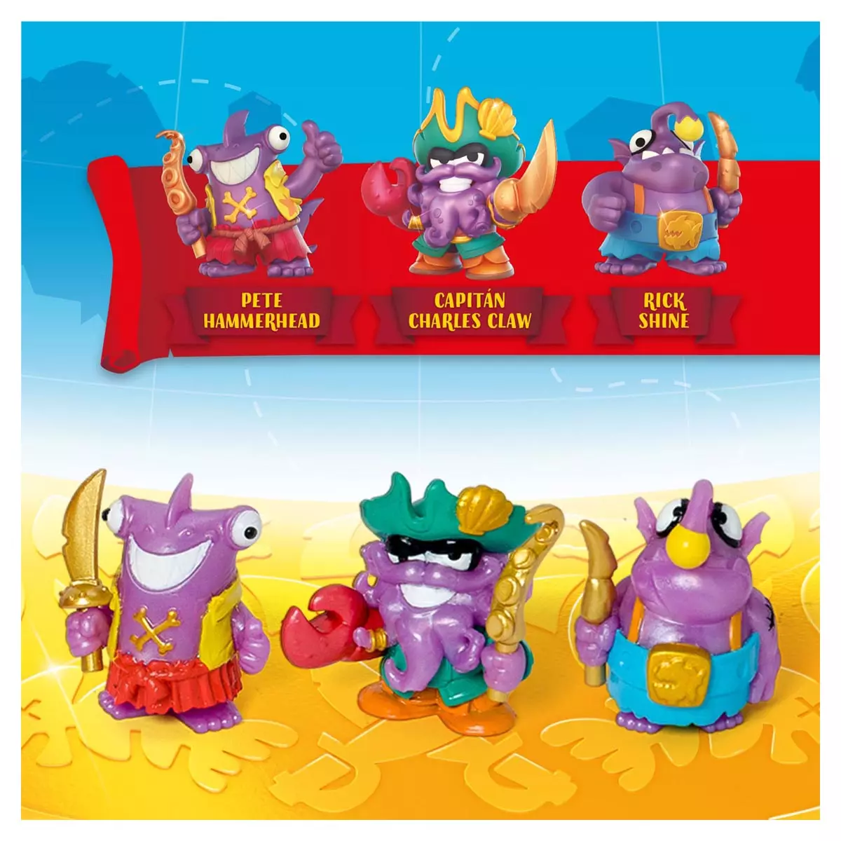 PIRATIX Monster Treasure Zestaw, figurka - Zabawki