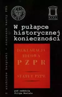 W pułapce historycznej konieczności t.20 - Książki