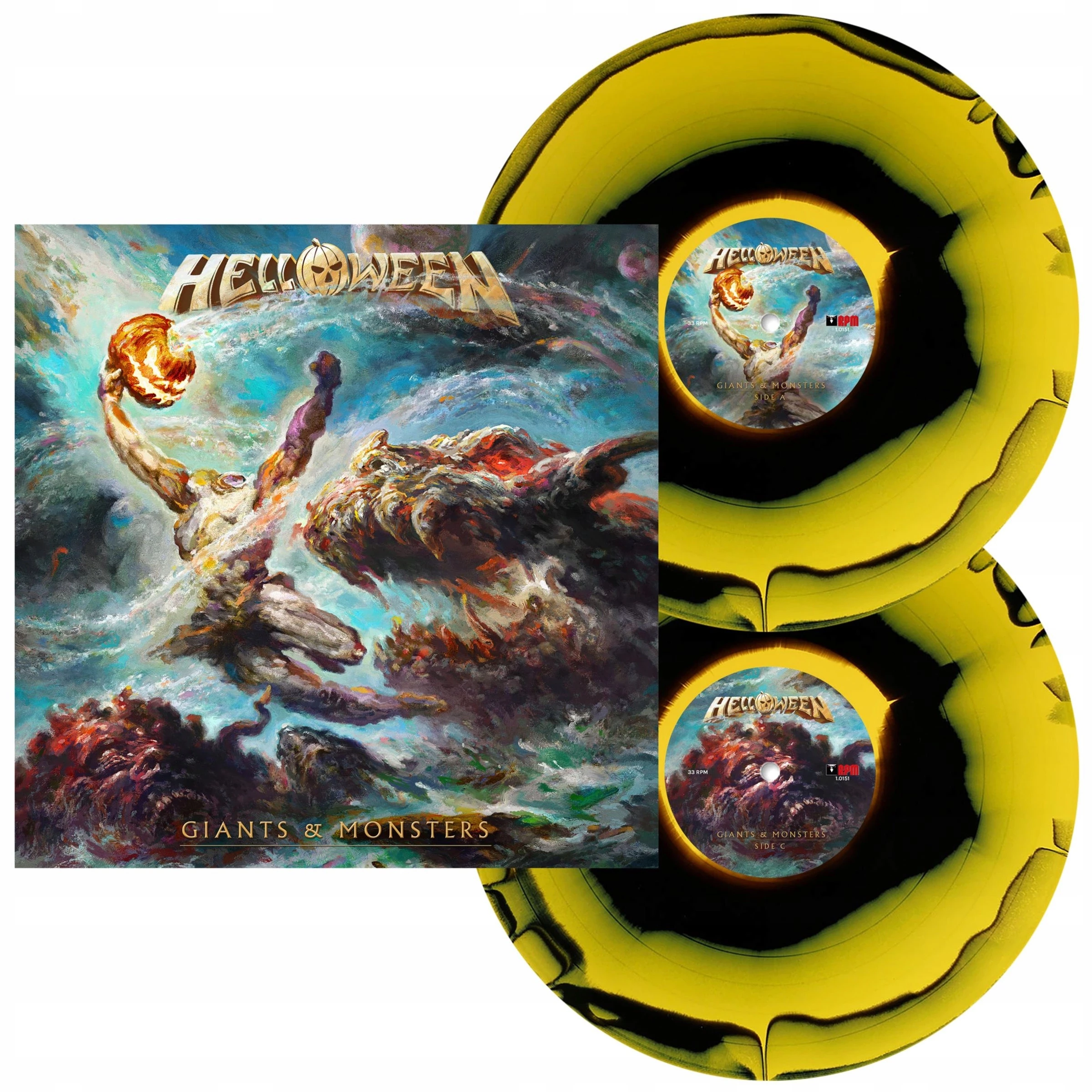 Giants & Monsters LP BLACK YELLOW, Winyl - Muzyka