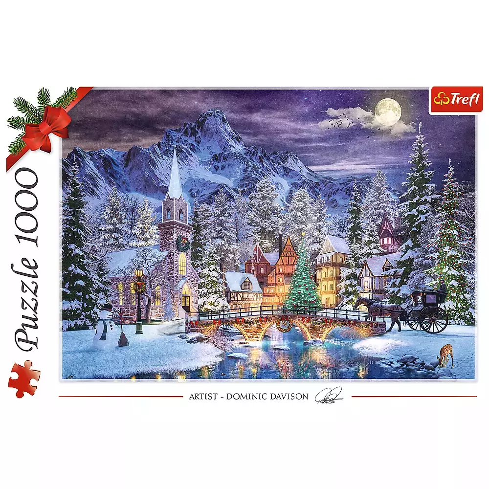 Puzzle 1000 elementów. Świąteczna atmosfera - Puzzle