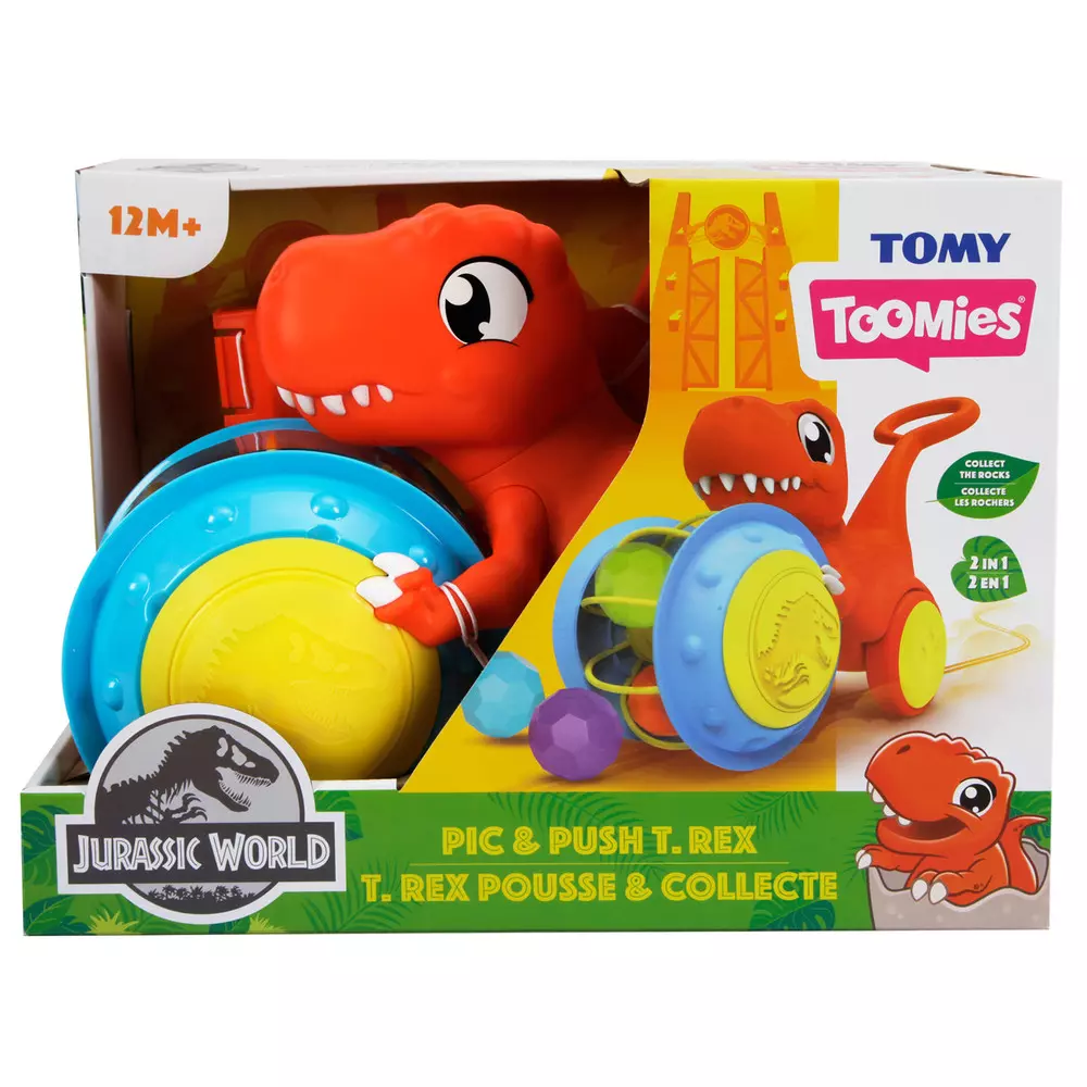 TOMY TOOMIES T-Rex zbieracz piłek E73254 - Zabawki