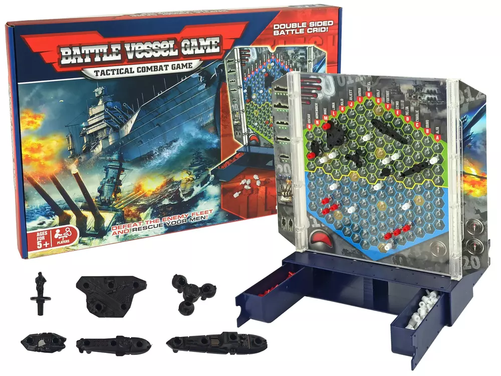 Gra strategiczna w statki - bitwa morska okręty 9458 - Gry