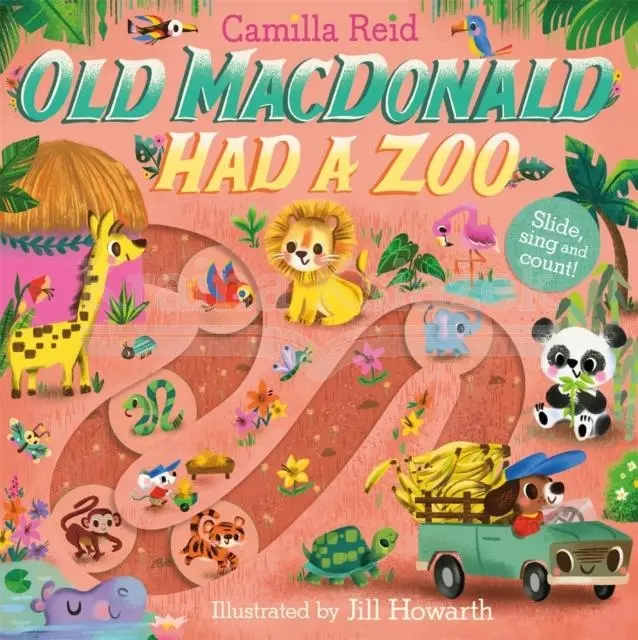 Old Macdonald had a Zoo: A Nursery Rhyme Counting Book for Toddlers - Książki