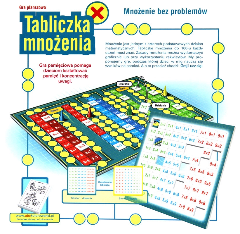 Tabliczka mnożenia - Gry