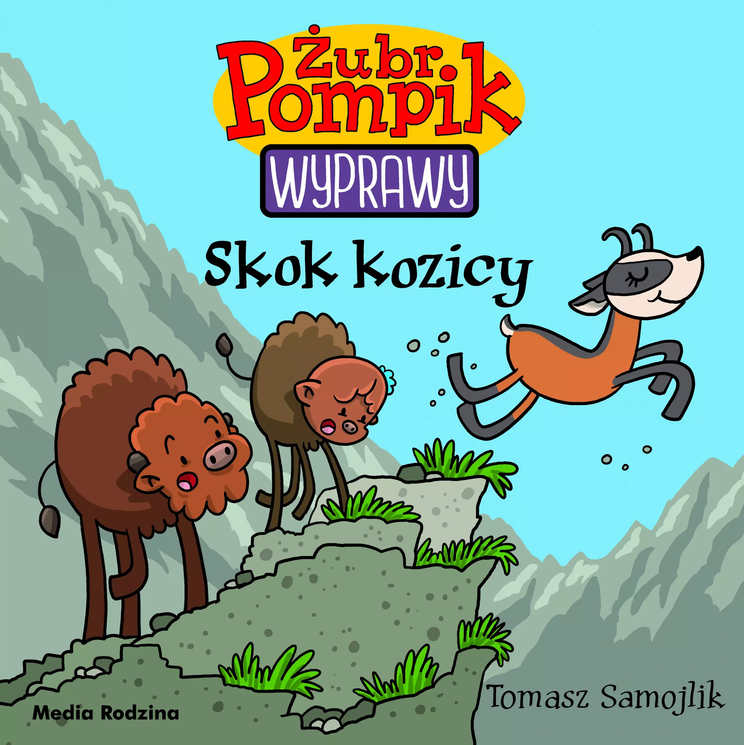 Żubr Pompik. Wyprawy. Tom 16. Skok kozi - Książki