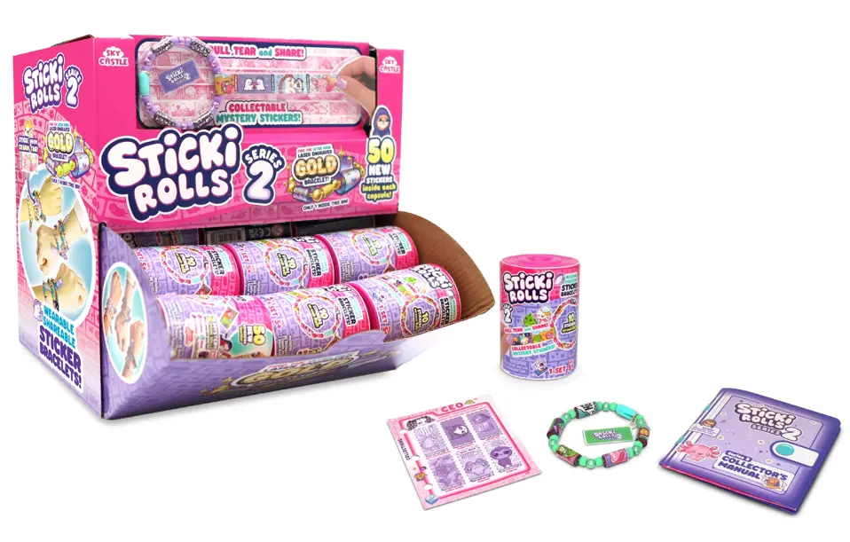 Sticki Rolls. Kapsuła CDU. Seria 2 - Zabawki