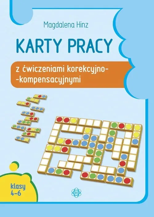 Karty pracy z ćwiczeniami korekcyjno-kompensacyjnymi. Klasy 4-6 - Książki