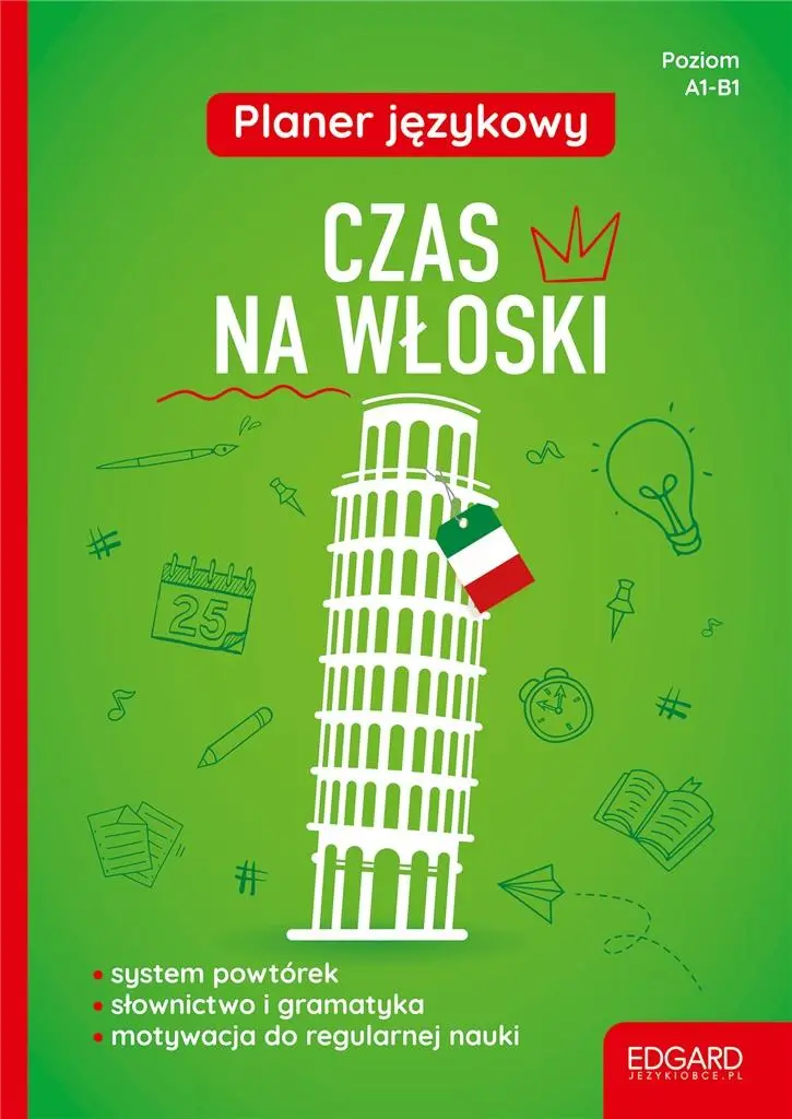 Planer językowy Czas na włoski - Książki