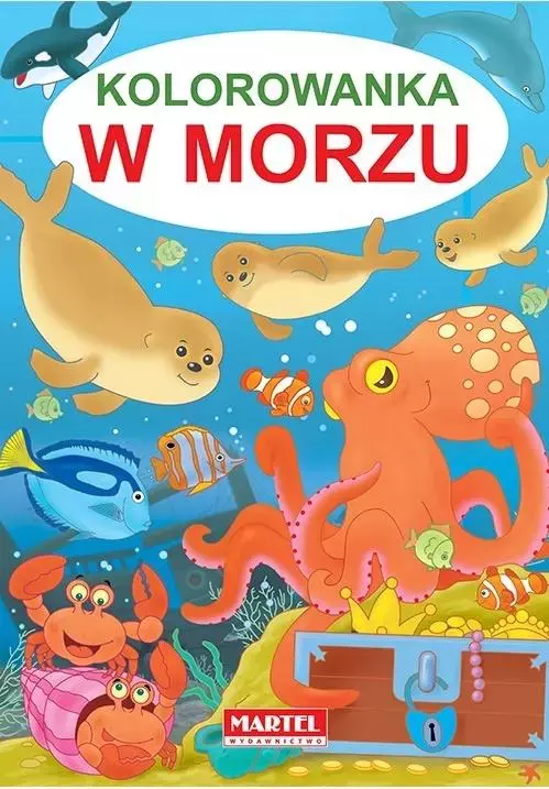 Kolorowanka. W morzu - Książki