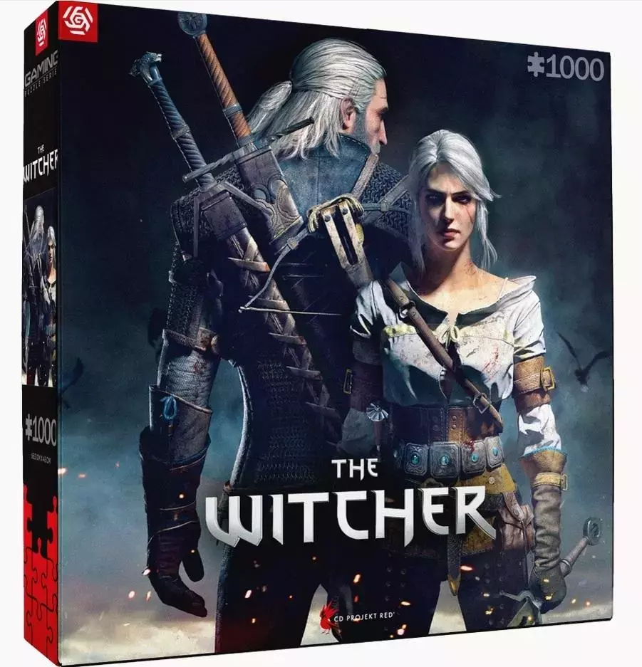 Puzzle 1000 Wiedźmin: Geralt & Ciri - Puzzle