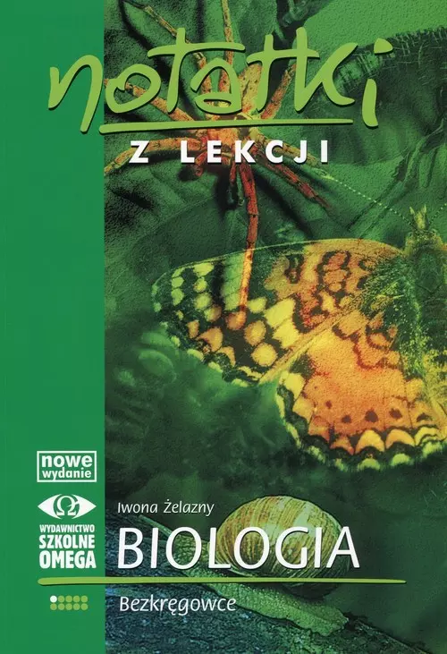 Notatki z biologii. Bezkręgowce - Książki
