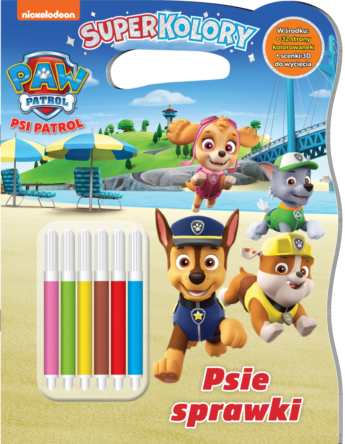 Psi Patrol. Superkolory 10. Psie sprawki - Książki