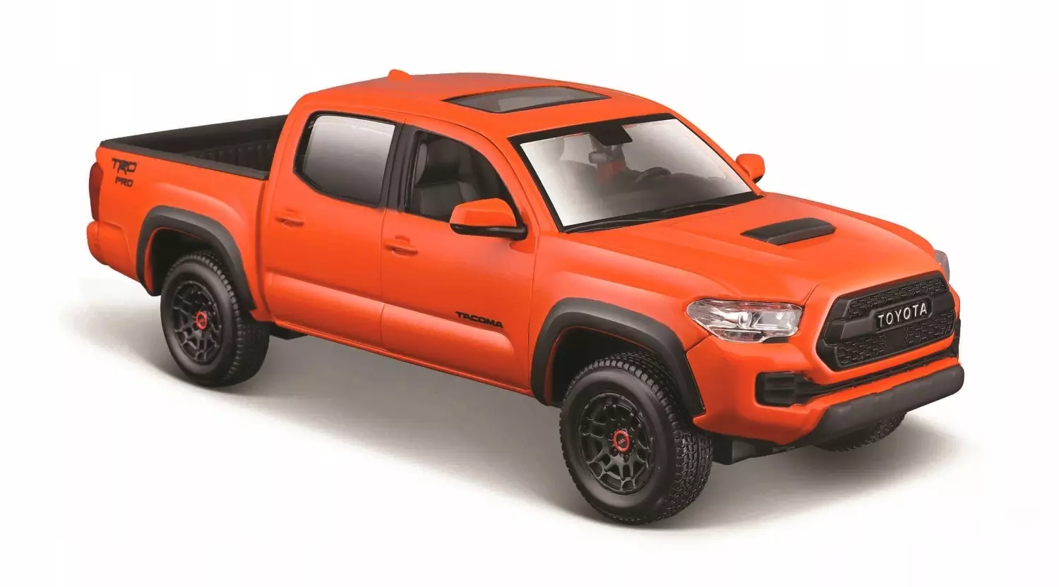 MAISTO 32910-88 2023 Toyota Tacoma TRD PRO pomarańczowy 1:27 - Zabawki